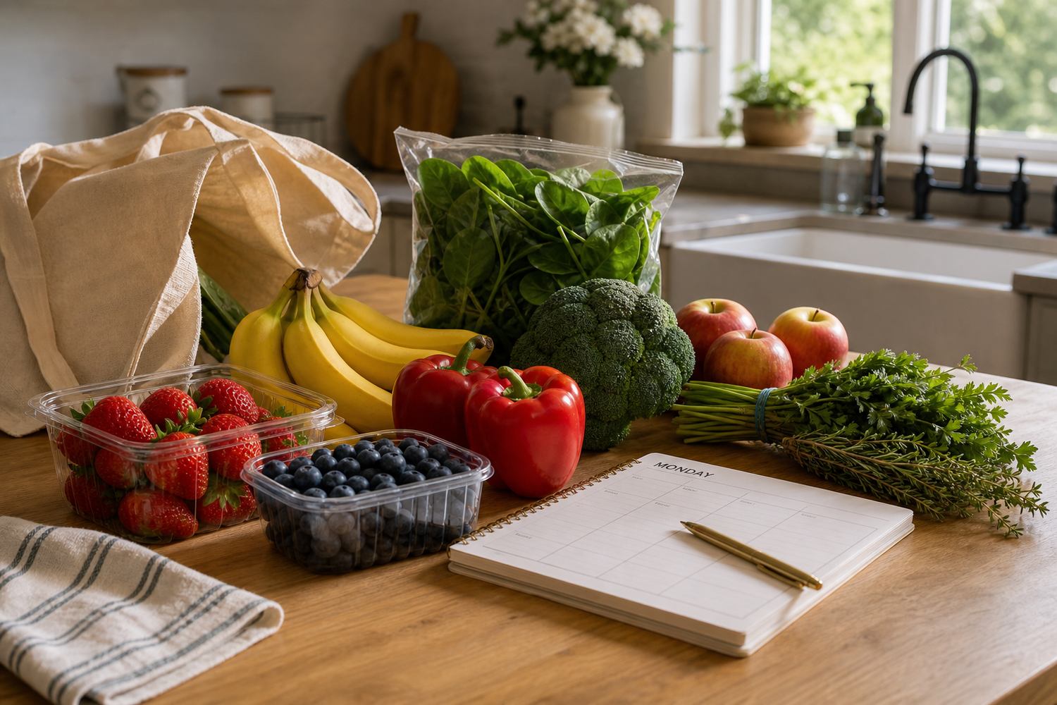 How to Build a Weekly Grocery Order Around Fresh Produce (So Nothing Goes to Waste Before Friday)