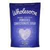 Organic Wholesome Powdered Sugar, 6 lbs (Case of 6)