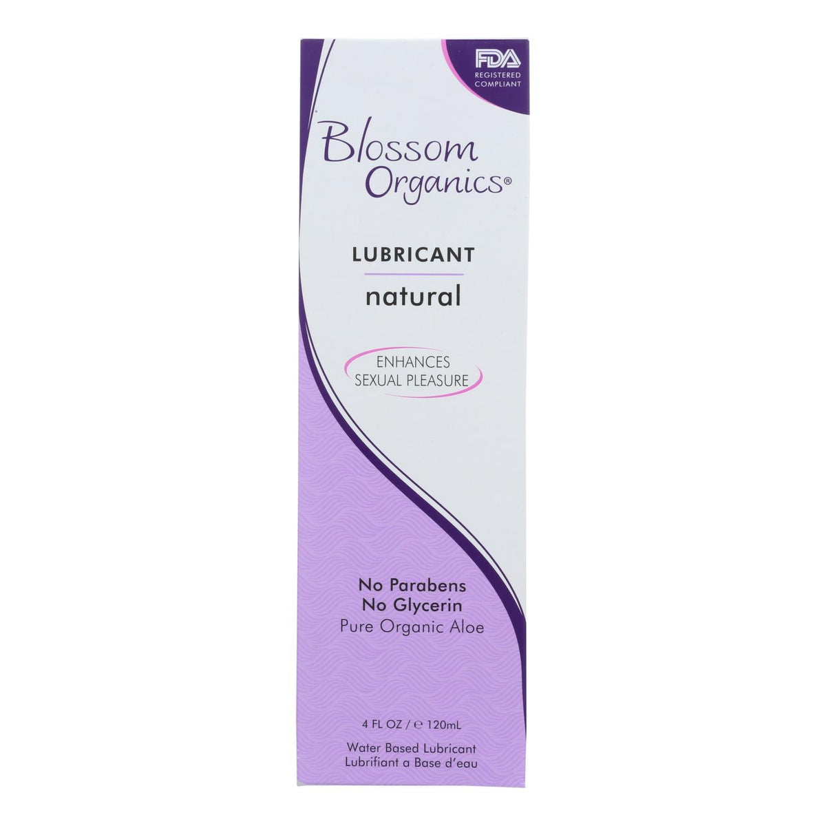 Blossom Organics Natural Lubricant, 4 Fl Oz