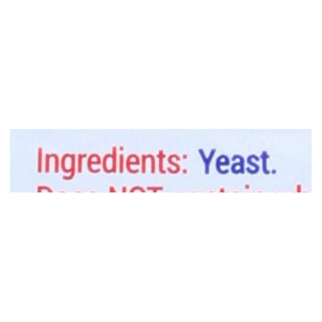 Red Star Nutritional Yeast - Active Dry .75 Oz, 18-Pack