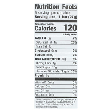 Larabar Kids Chocolate Chip Cookie Bars - 8 Pack