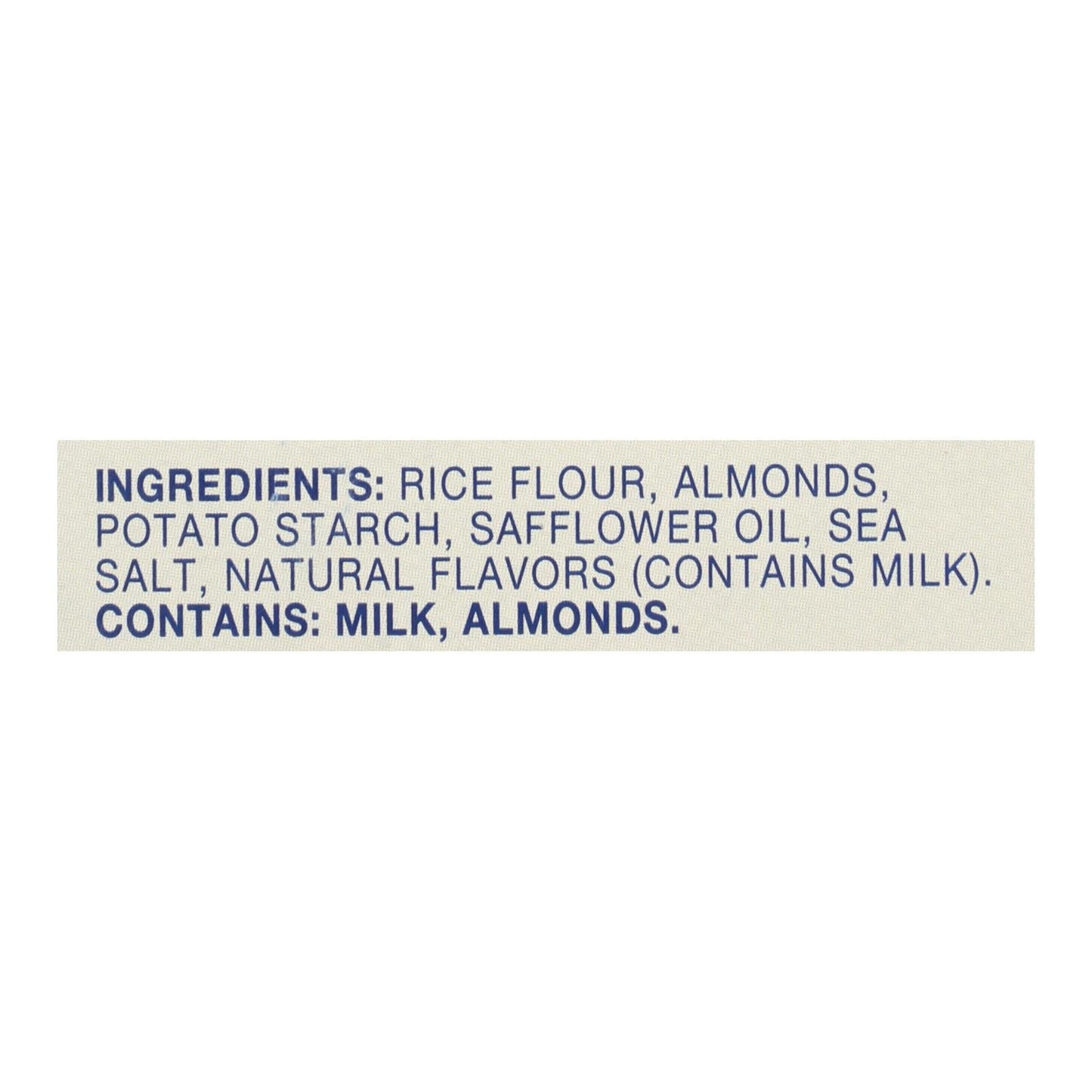 Blue Diamond - Nut Thins - Sea Salt - Case Of 12 - 4.25 Oz.