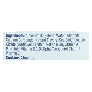 Almond Breeze Unsweetened Vanilla Almond Milk, 12x32 Fl Oz
