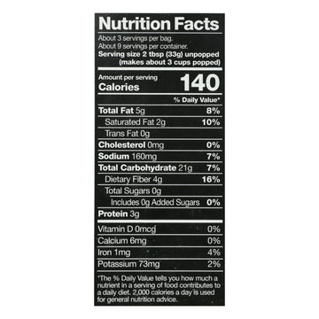 Black Jewell Butter Microwave Popcorn, 6 Pack, 10.5 Oz Total