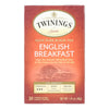 Twinings English Breakfast Black Tea, 6 Boxes of 20 Bags