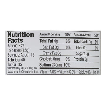 Jeff's Natural Kalamata Olives, Case of 6, 7 oz