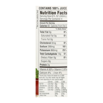 Rw Knudsen Organic Tomato Juice - Case of 6 - 32 FZ