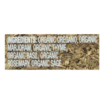 Simply Organic Italian Seasoning - 6 Pack, 0.95 Oz Each