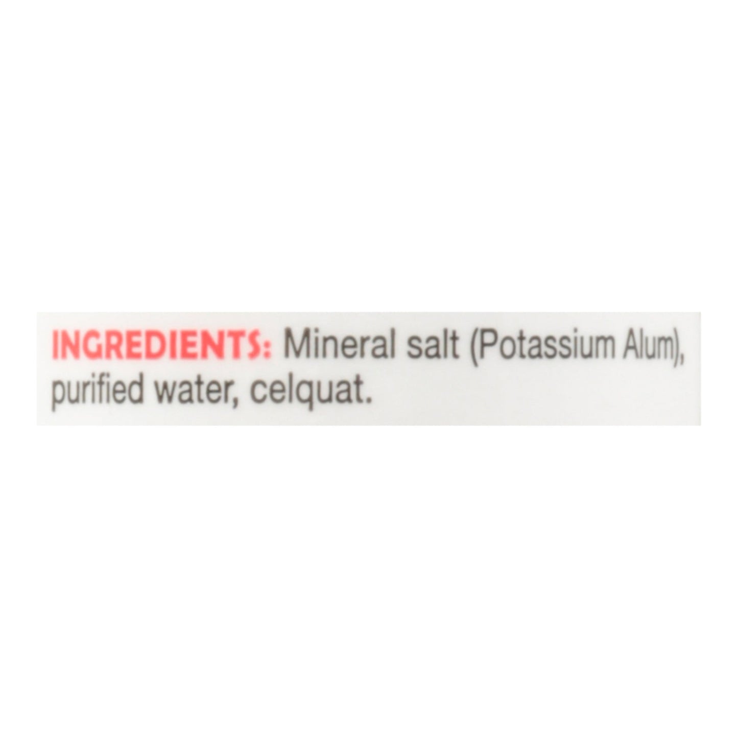 Thai Crystal Deodorant Mist Roll-on - 3 Oz