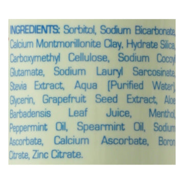 Zion Health Claybrite Natural Mint Toothpaste 3.2 Oz