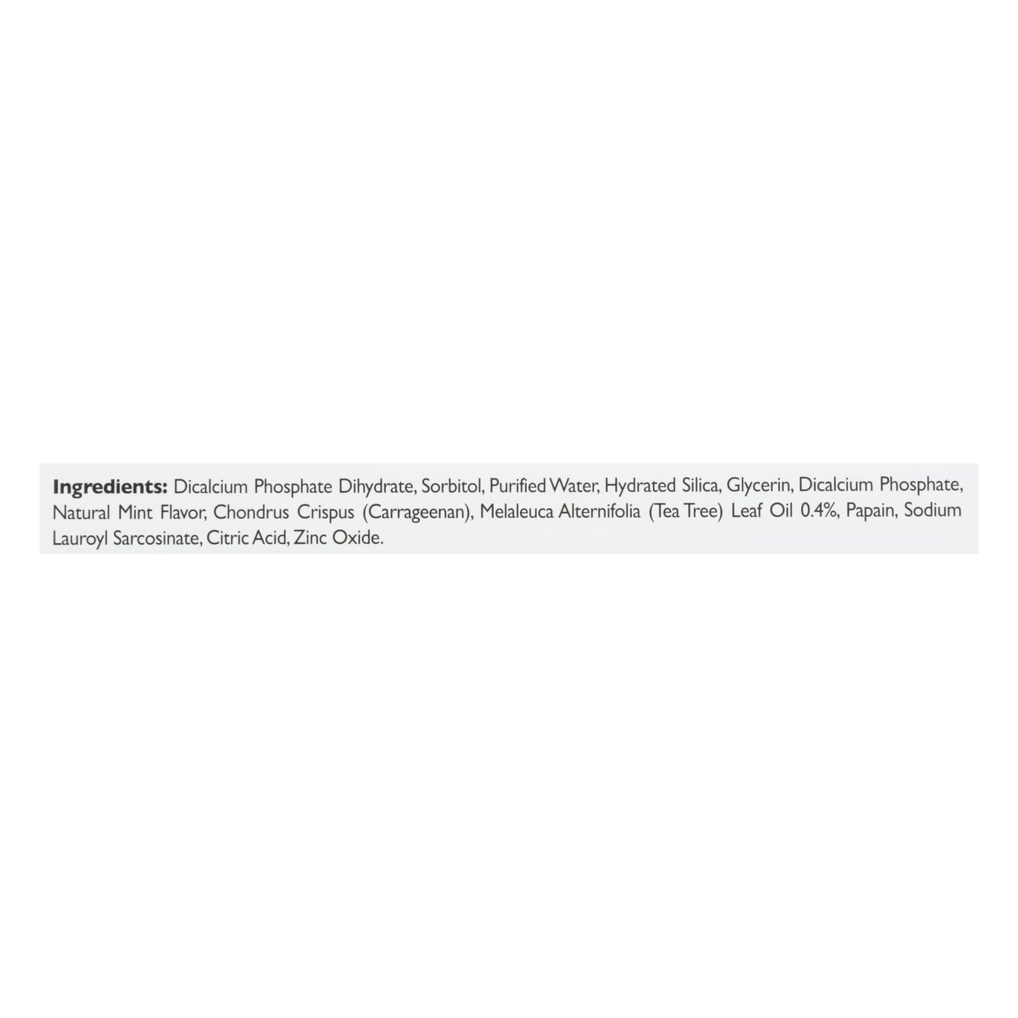 Tea Tree Therapy Natural Whitening Toothpaste - 3 Oz