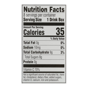 Honest Kids - Juice Drink Apple - Case of 5 - 8/6 OZ