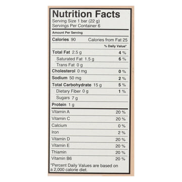 Made Good Chocolate Chip Crispy Squares, 6-Pack, 4.68 oz