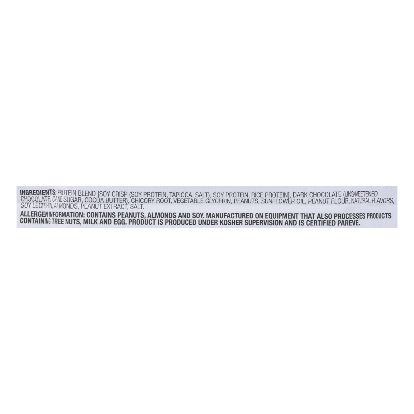 NuGo Nutrition Bar - Slim - Crunchy Peanut Butter - 1.59 oz Bars - Case of 12