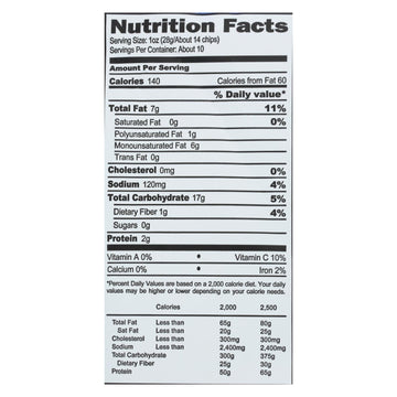 Boulder Canyon Avocado Oil Sea Salt Chips, 12 Pack, 10oz