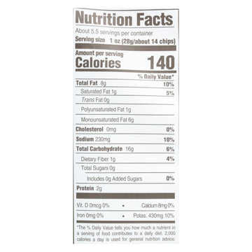 Boulder Canyon Kettle Chips - Malt Vinegar & Sea Salt, 12 Pack