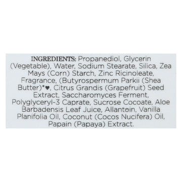 Nubian Heritage Coconut Papaya Deodorant 2.25 Oz