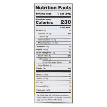 One Cinnamon Roll Protein Bar - Case Of 12 - 60 Grm