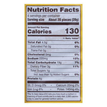 Hippeas White Cheddar Chickpea Puffs, 12-Pack, 4oz Each