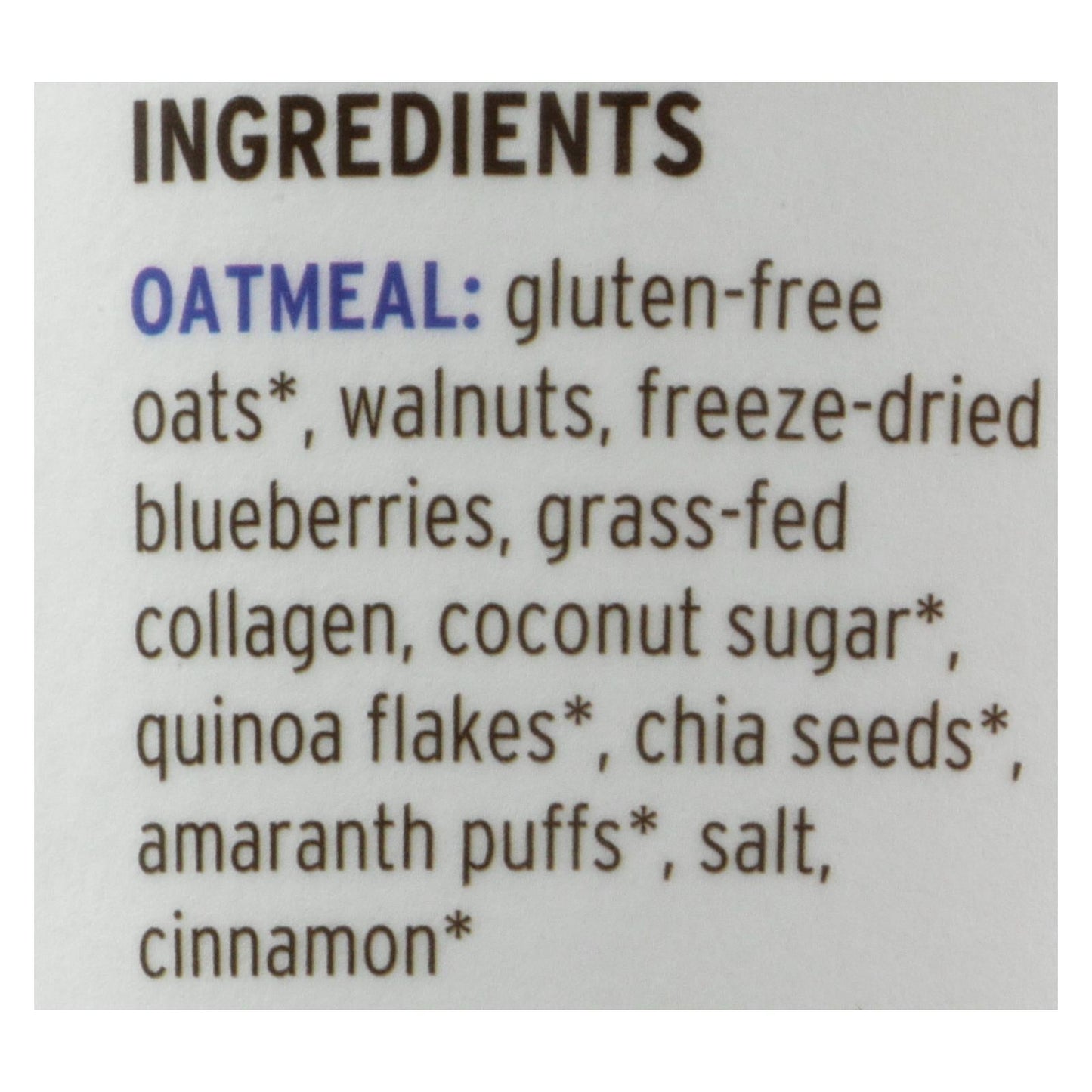 Purely Elizabeth Blueberry Walnut Protein Oat Cups 12-Pack