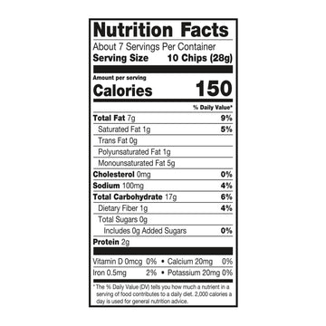 Late July Sea Salt Tortilla Chips Dipper, 9 Pack, 7.4 Oz