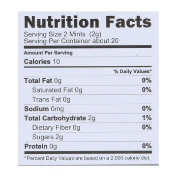 Vermints Cinnamint Natural Breath Mints, 1.41 Oz, 6-Pack