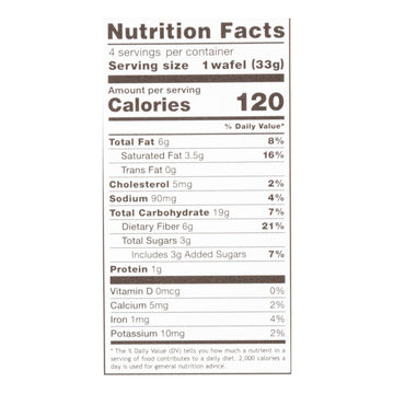 Vanilla Caramel Wafels 4pk - Case of 12 (4.64 oz each)