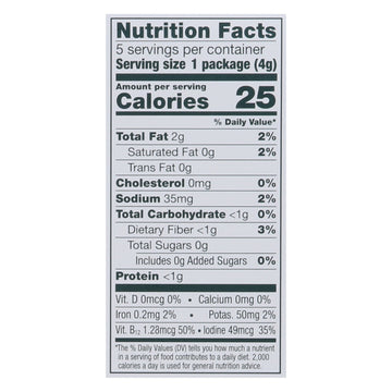 Gimme Seaweed Snacks Avocado Oil 5pk - Case of 6