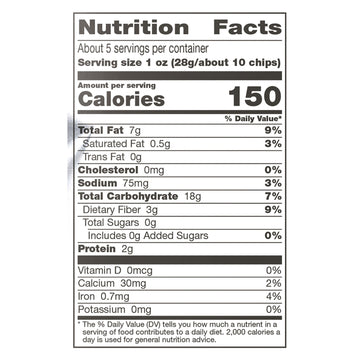 Multigrain Tortilla Chips - 12 Pack, 5.5 OZ Each