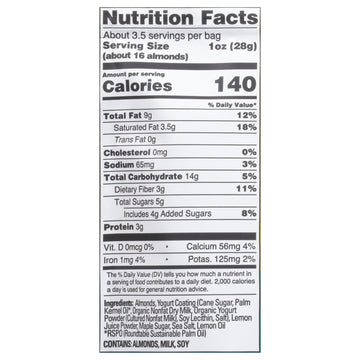 Skinnydipped - Almonds Lemon Bliss - Case Of 10-3.5 Oz