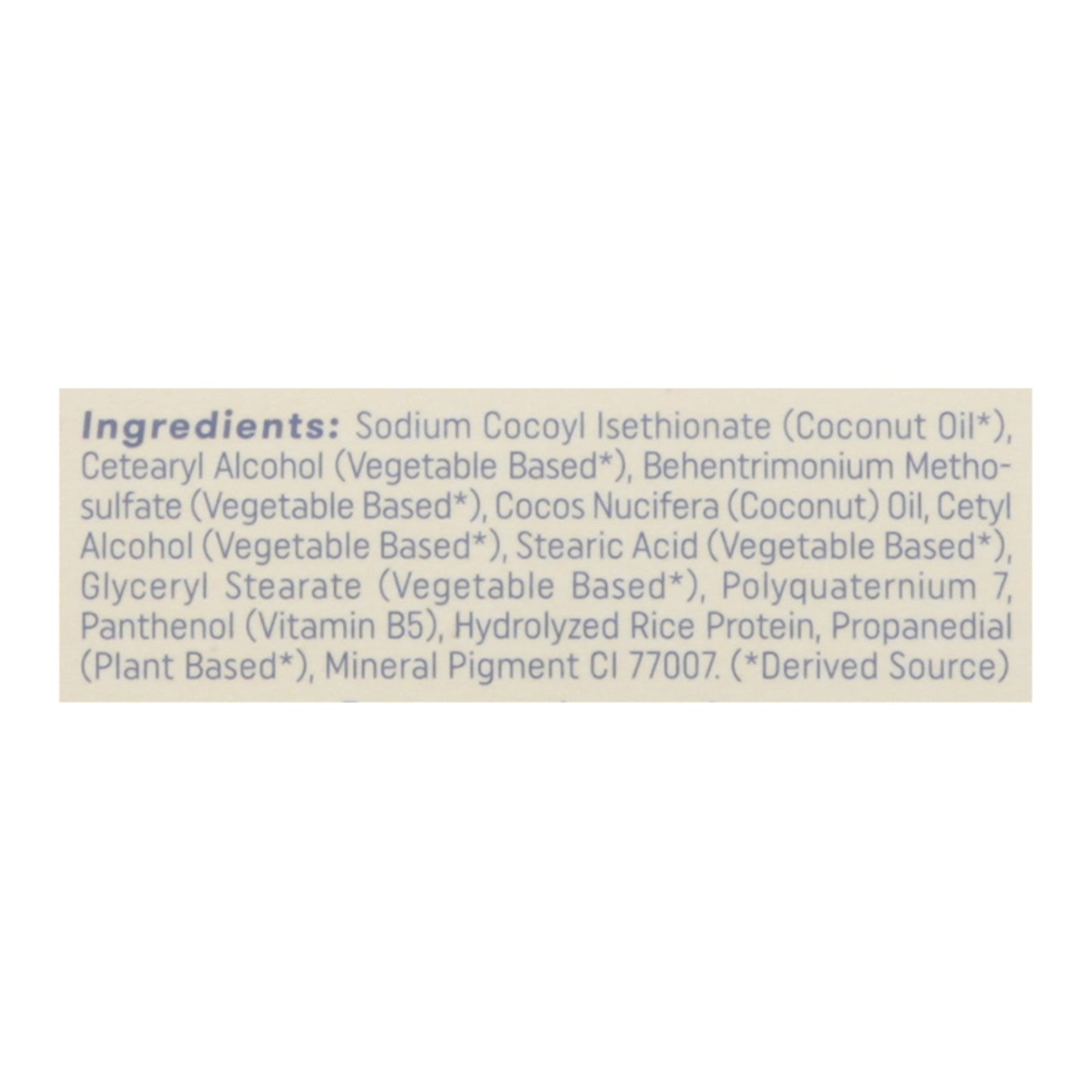 Hibar Inc - Shampoo Solid Frag Free - 1 Each-3.2 Oz