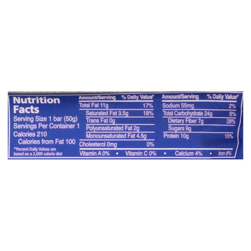 Zing Dark Chocolate Coconut Bars, 1.76 oz, Box of 12