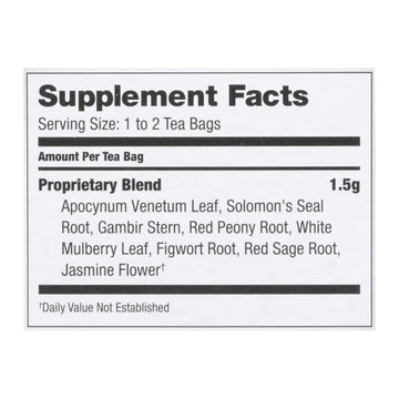 Bravo Teas And Herbs - Tea - Blood Pressure - 20 Bag