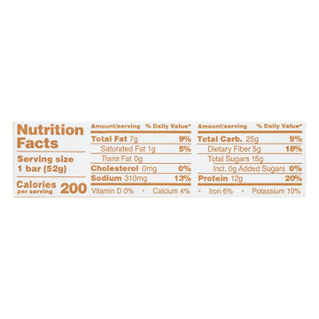 Rxbar - Protein Bar - Peanut Butter - Case Of 12 - 1.83 Oz.