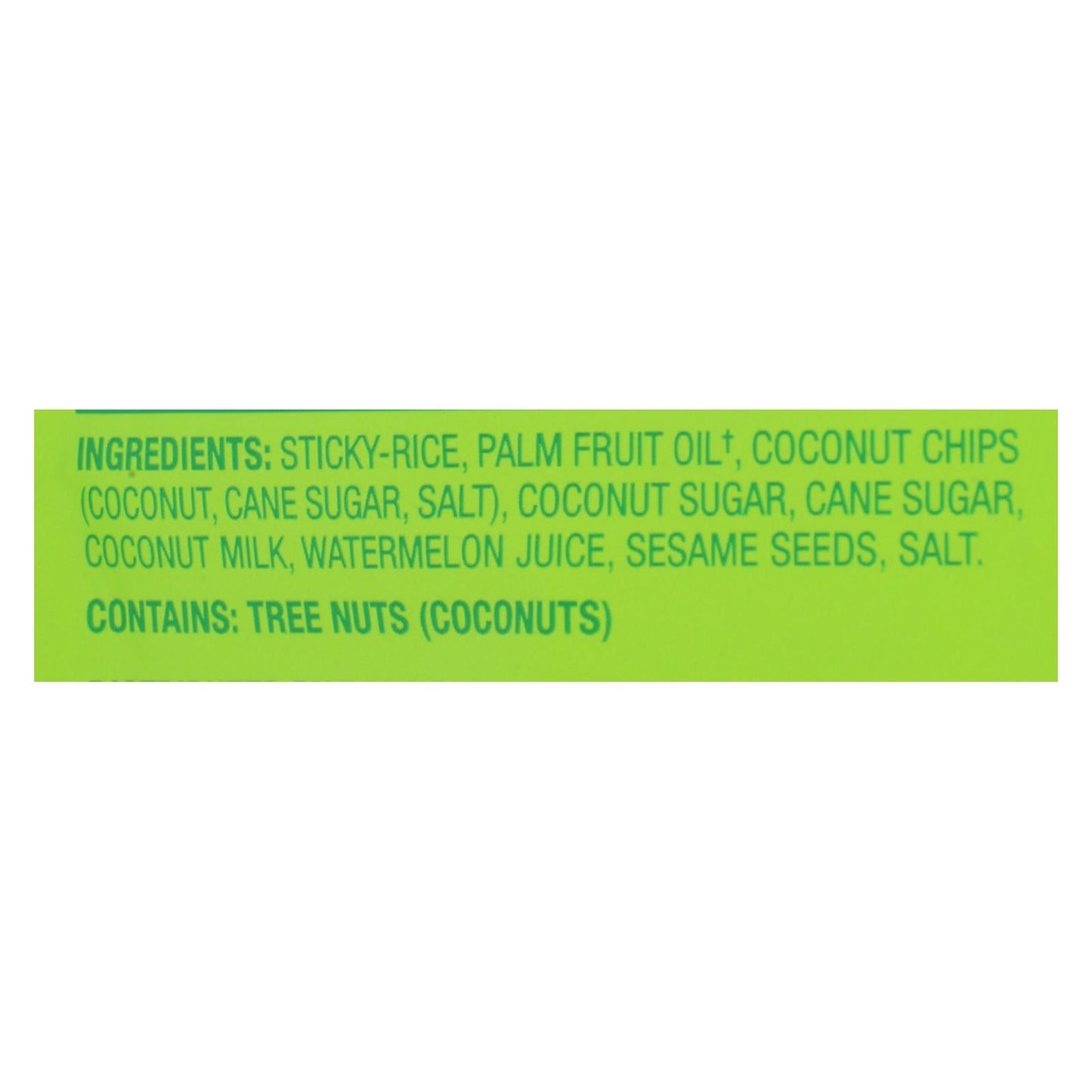 Dang - Sticky Rice Chips - Coconut - Case of 12 - 3.50 oz