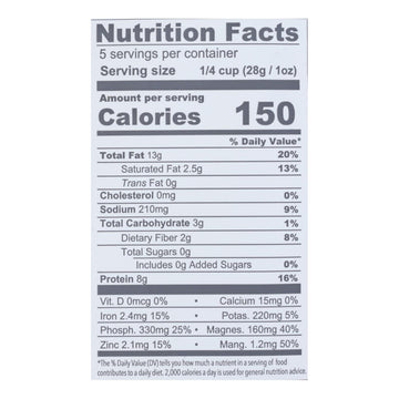Superseedz Sea Salt Gourmet Pumpkin Seeds, 6 Pack, 5 Oz