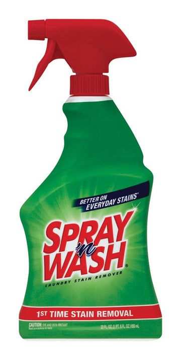 Spray N Wash 22Oz Laundry Stain Remover, 22 Fl Oz (Pack Of 1), Green, Red