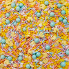Oasis Supply Baby Shower Sprinkles & Sugar Shapes. Edible Decorations for Cakes, Cupcakes, and Cookies. Gender Reveal, Boy, Girl, and Neutral Party Baking Decorations (Ducky Mix - Assorted)