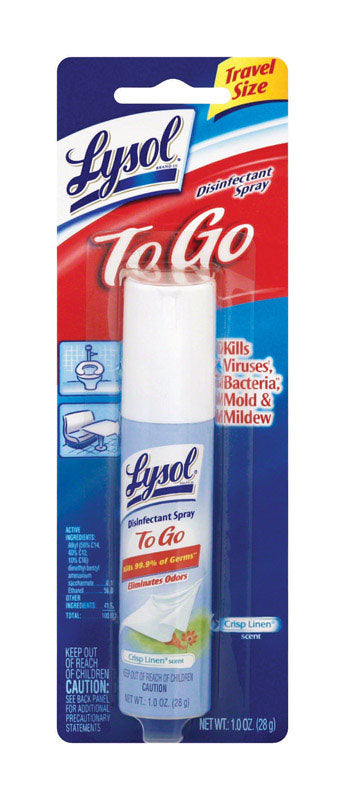 Lysol 1 Oz. Disinfectant Spray To Go