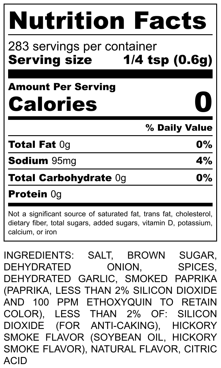 Hi-West Santa Fe Woodfire Seasoning