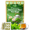 Premium Moroccan Mint Green Tea | Traditional Green Tea with Spearmint – Premium Quality Herbal Blend.