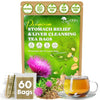 Premium Stomach & Liver Herbal Tea | Milk Thistle Seed, Ginger, Fennel, Peppermint & Licorice