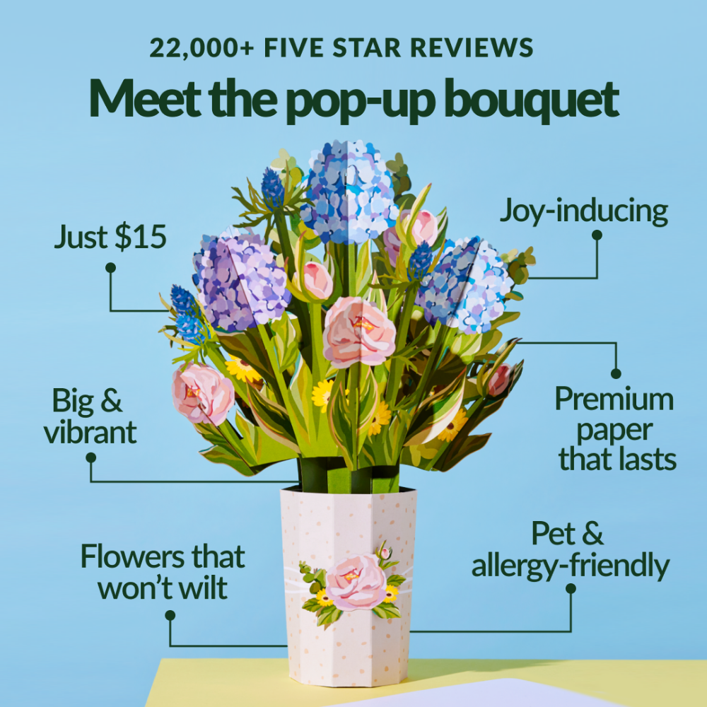 Tee-rific Golf 12”H x 8.5”W Bouquet, Pop-Up Cards