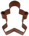 Cookie Cutter Gingerbread Boy 3.75" Brown
