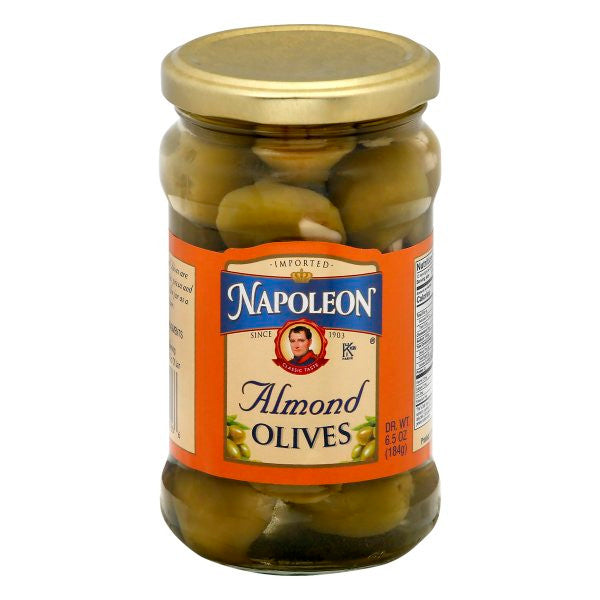 Napoleon Co. Almond Stuffed Olives (12X6.5Oz)