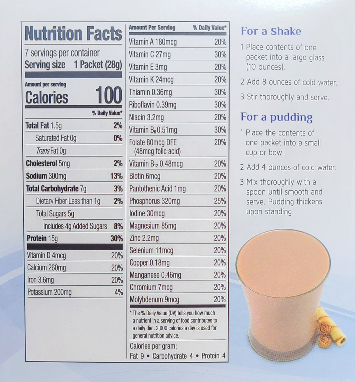 Hazelnut Cocoa Shake