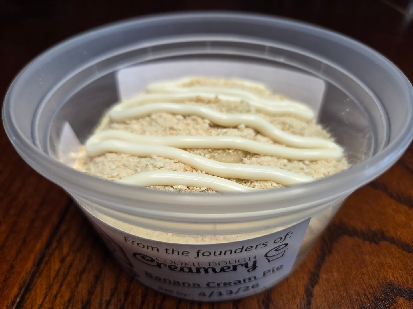 Banana Cream Pie Edible Cookie Dough