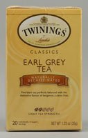 Twinings Earl Grey Decaffeinated - 20 Tea Bags