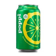KD Chocolates Lemon Lime Prebiotic Soda - 4 Pack, 12 fl oz Cans