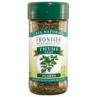 Frontier Co-Op Fancy Thyme Leaf, Whole, 1-Pound, Add Warmth & Pungency To Marinade, Veggies, Stews And Cheese Dishes